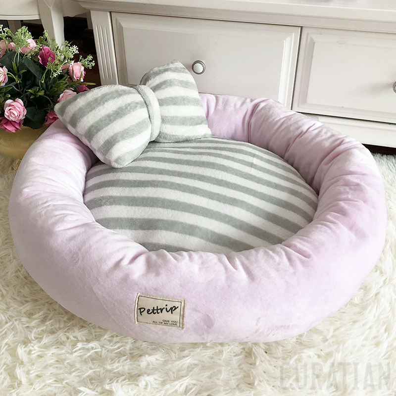 ピンク-枕付き